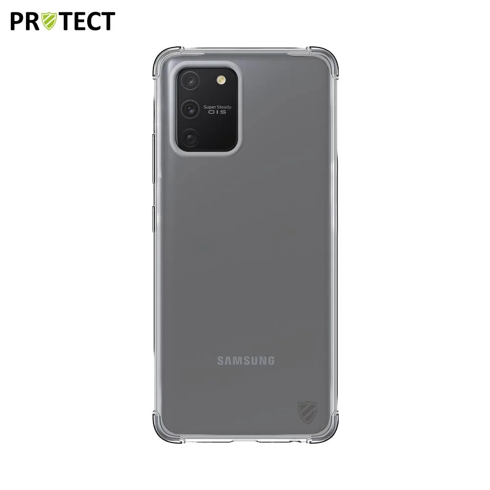 Coque Silicone Renforcée PROTECT pour Samsung Galaxy S10 Lite G770 Transparent — vue 2