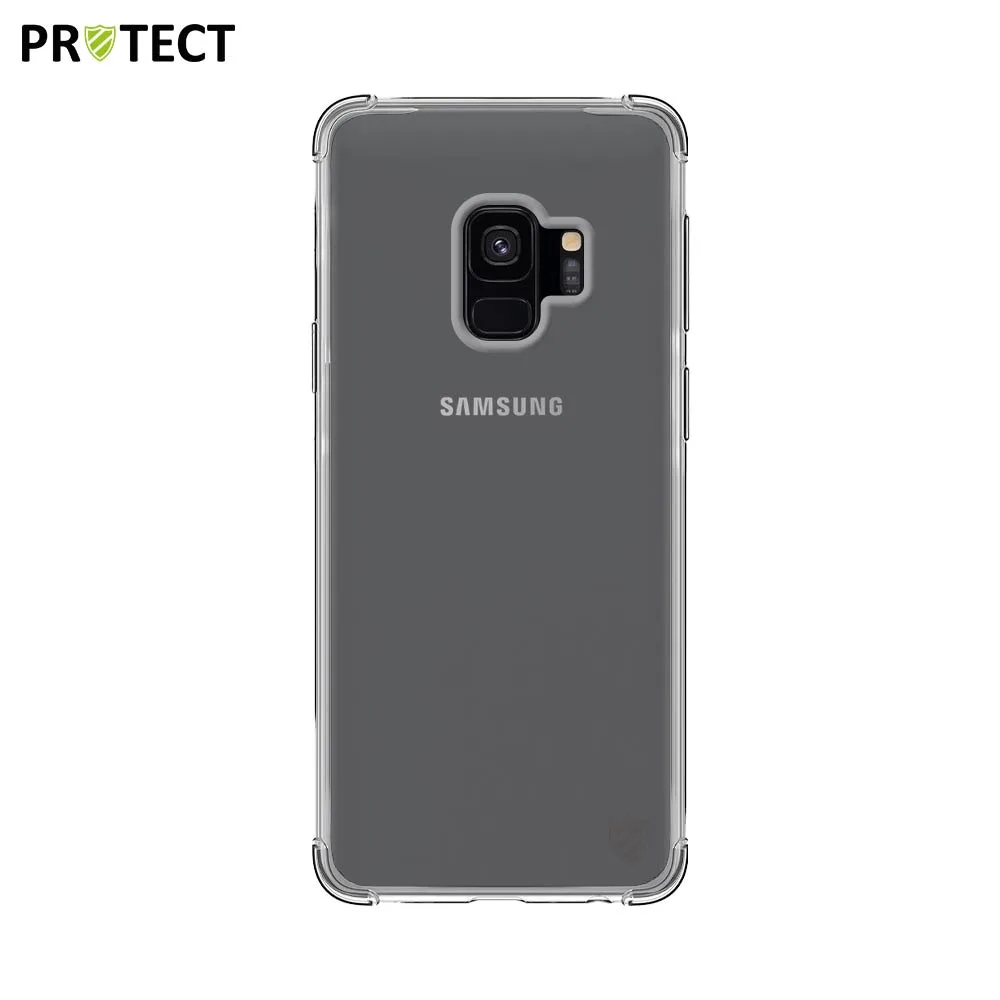 Coque Silicone Renforcée PROTECT pour Samsung Galaxy S9 G960 Transparent — vue 2