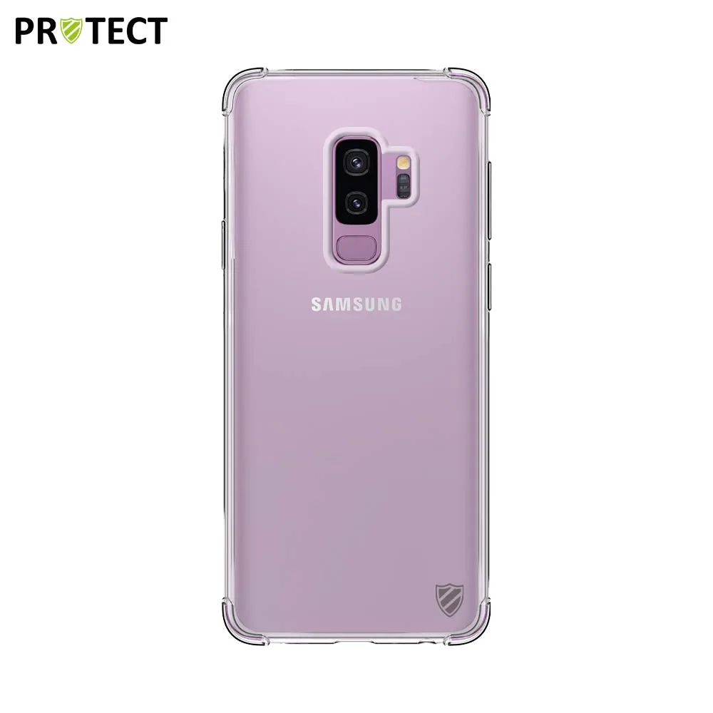 Coque Silicone Renforcée PROTECT pour Samsung Galaxy S9 Plus G965 Transparent — vue 2