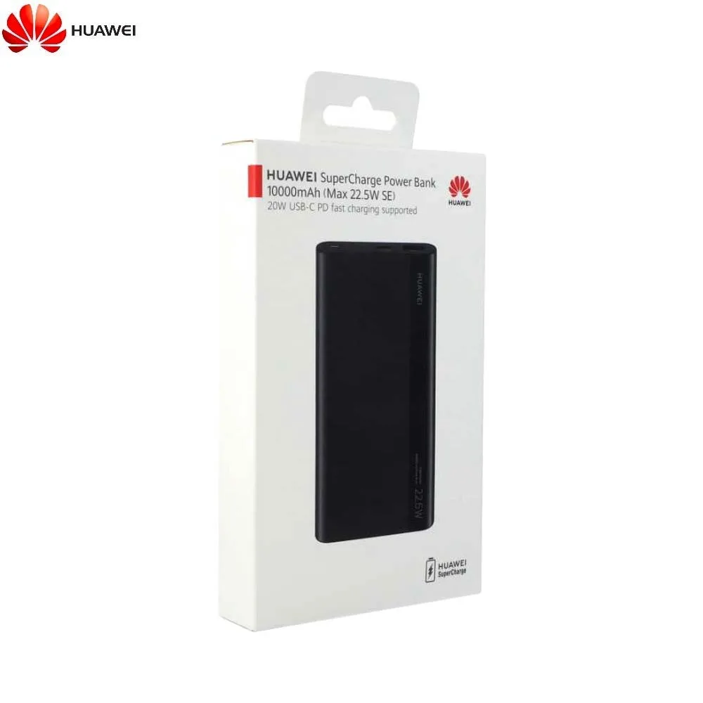 Batterie Externe Power Bank Huawei 55034446 SuperCharge 10000mAh (Max 22.5W SE) Noir — vue 2