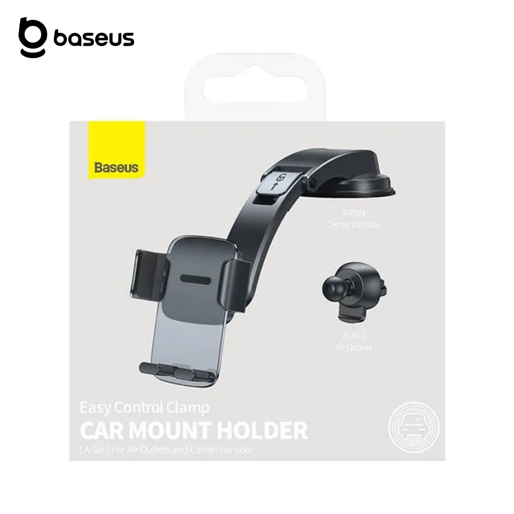 Support Smartphone pour Voiture Baseus SUYK000001 Noir — vue 4