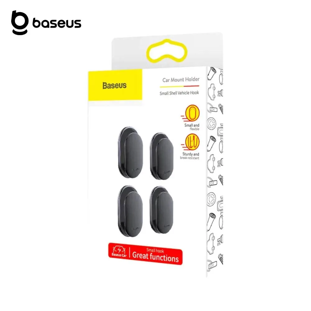 Crochet pour Voiture Baseus Small Shell (x4) — vue 3