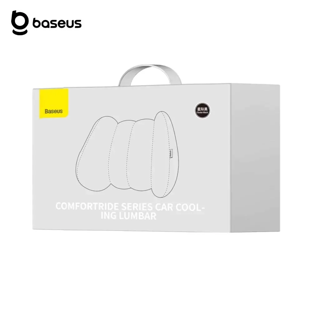 Coussin Refroidissant pour Voiture Baseus ComfortRide Series (Lombaire) Noir — vue 2
