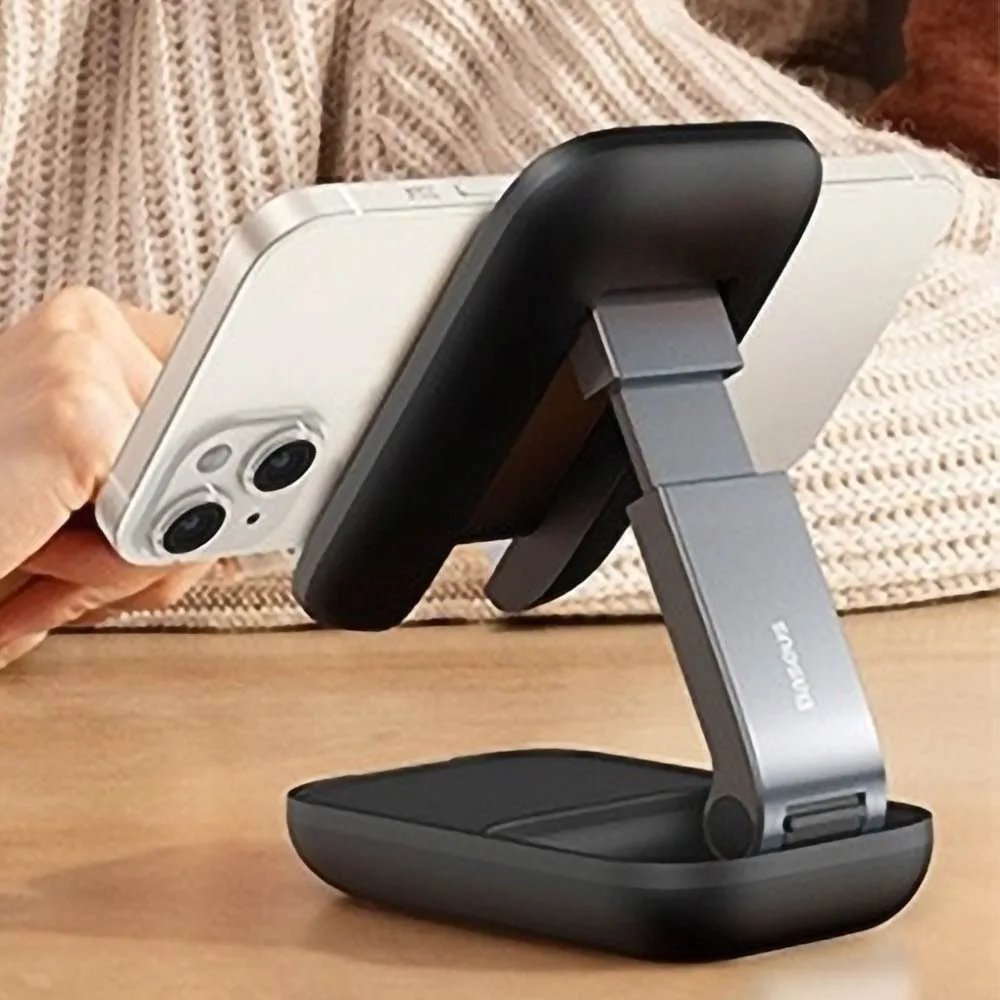 Support pour Smartphone Baseus Seashell Series Noir — vue 2
