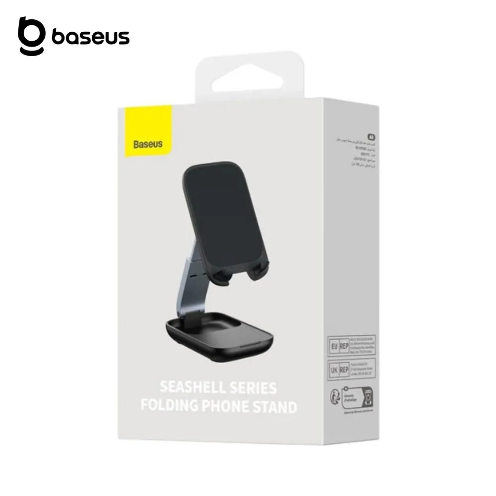 Support pour Smartphone Baseus Seashell Series Noir — vue 3