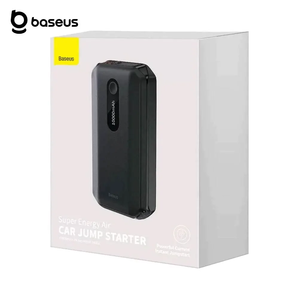 Booster pour Batterie Voiture Baseus Super Energy Air Car Jump Starter à Batterie 10 000mAh CGNL020101