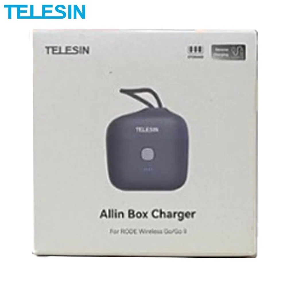Boitier de Charge TELESIN pour Microphone Rode Wireless GO & GO 2 — vue 3