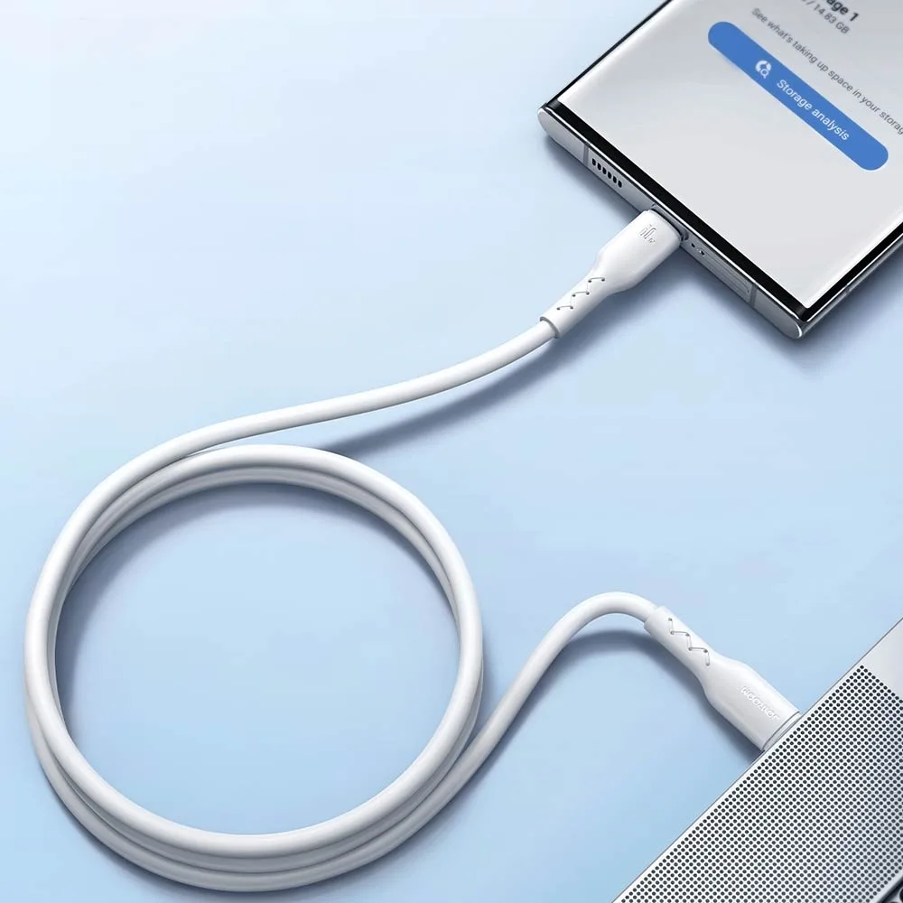Câble Data USB-C vers USB-C JOYROOM Flash-Charge Series 60W (2m) Noir — vue 2