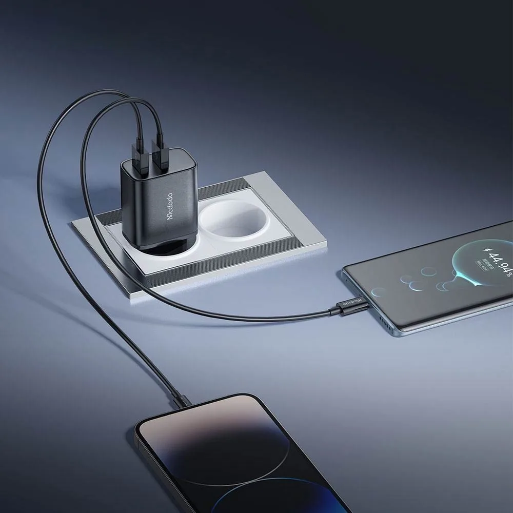 Chargeur Secteur Multi Mcdodo 2X USB 12W Noir — vue 2