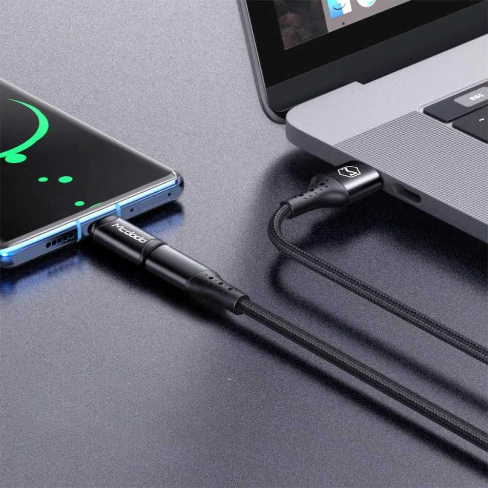 Adaptateur OTG Mcdodo Lightning Femelle vers Type-C Noir — vue 4