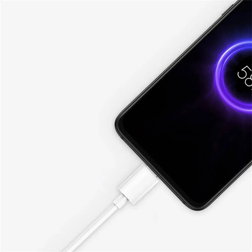 Câble Data USB vers USB-C Xiaomi Mi BHR4422GL 3A (1m) Blanc — vue 2