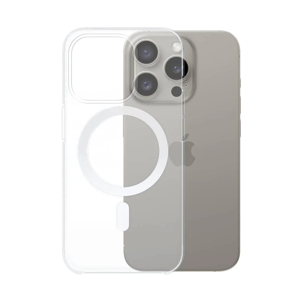 Coque MagSafe Apple iPhone 15 Pro Transparent