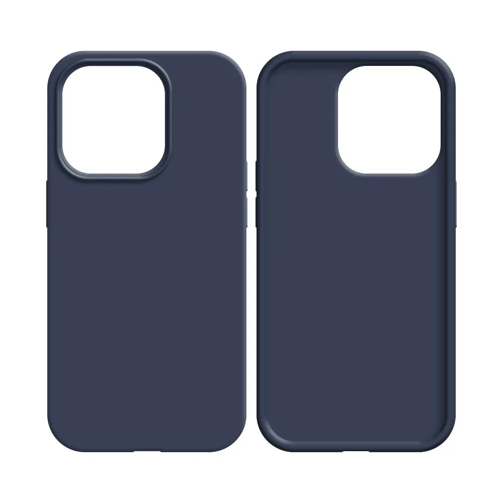 Pack de 10 Coques Silicone Compatible pour Apple iPhone 11 Bulk Bleu Electrique — vue 2