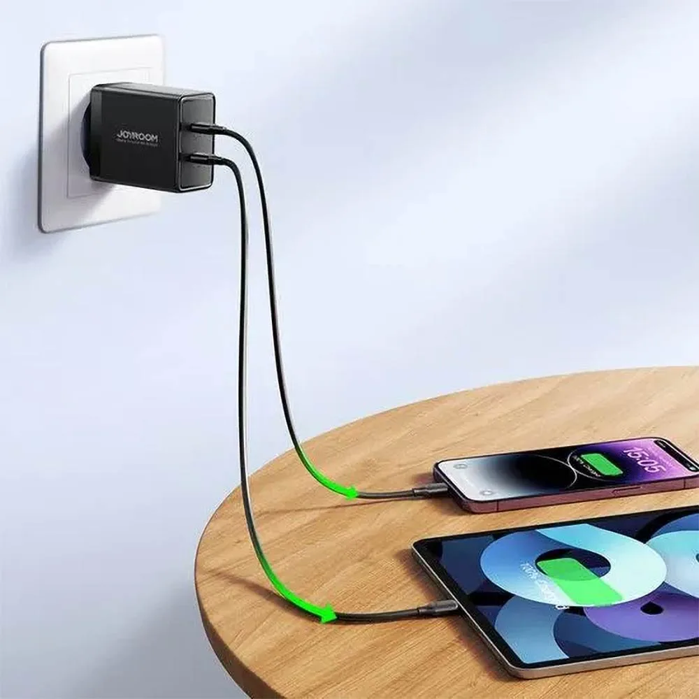 Chargeur Secteur Multi JOYROOM Double Type-C PD 40W Noir