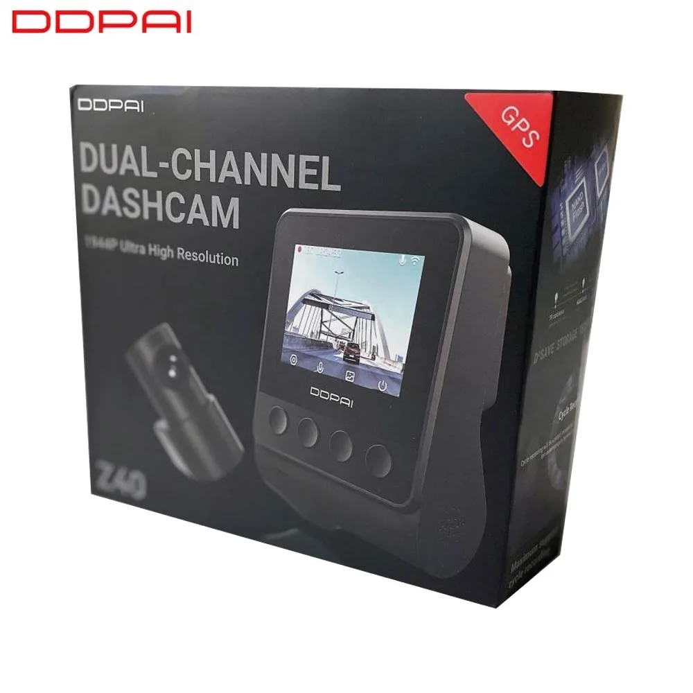 Dashcam DDPAI Z40 Dual GPS (Avant et Arrière) — vue 4