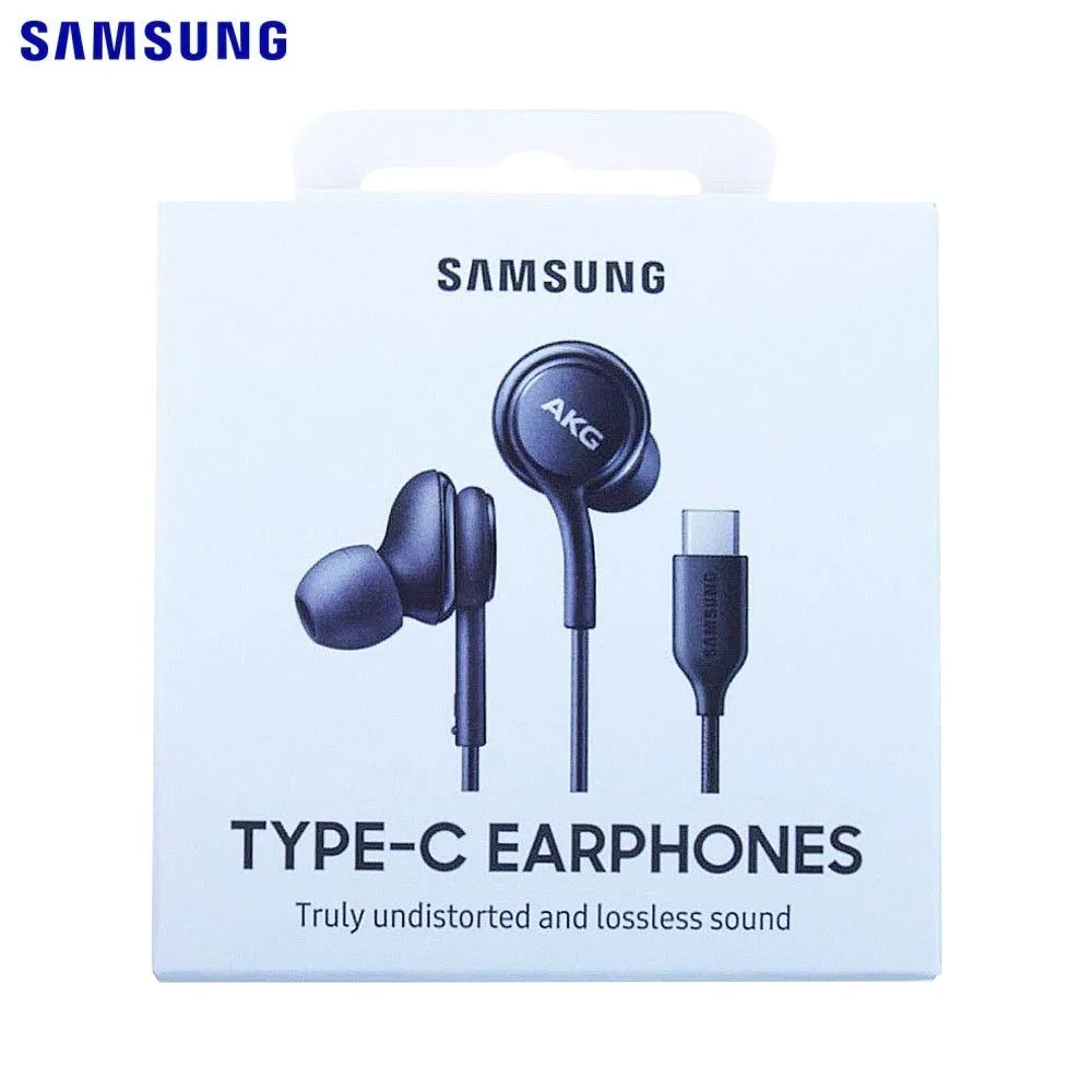 Écouteurs Filaires USB-C Samsung AKG Noir — vue 4