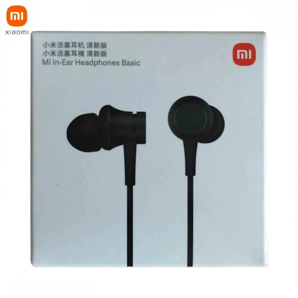 Écouteurs Filaires Jack 3.5mm Xiaomi ZBW4354TY Mi In-Ear Noir — vue 2