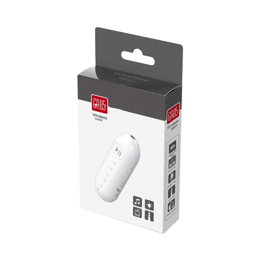 Émetteur / Récepteur Bluetooth GR05 Blanc — vue 4