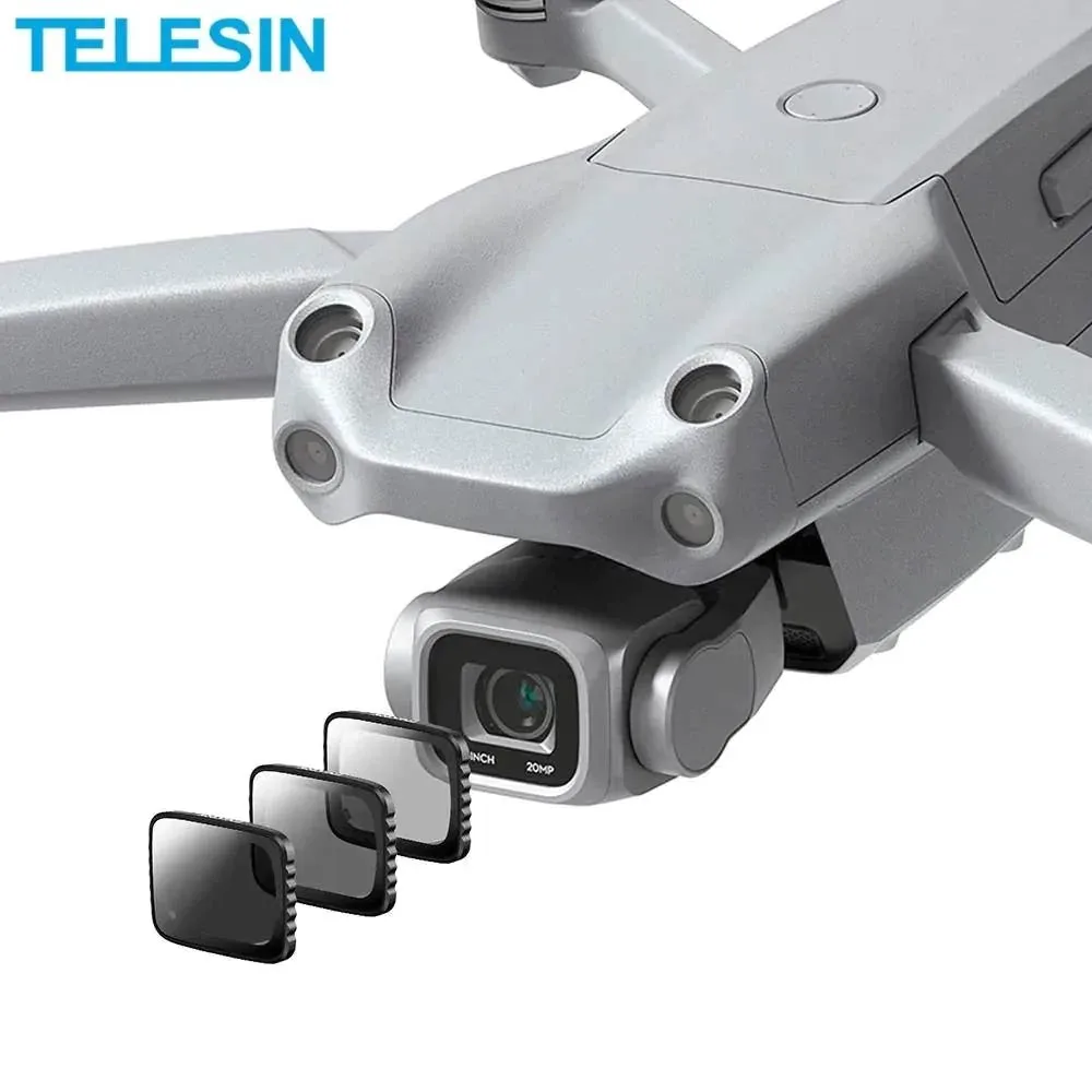 Kit de Filtre Lentille TELESIN pour Drone DJI Air 2S (ND8 + ND16 + ND32) — vue 2
