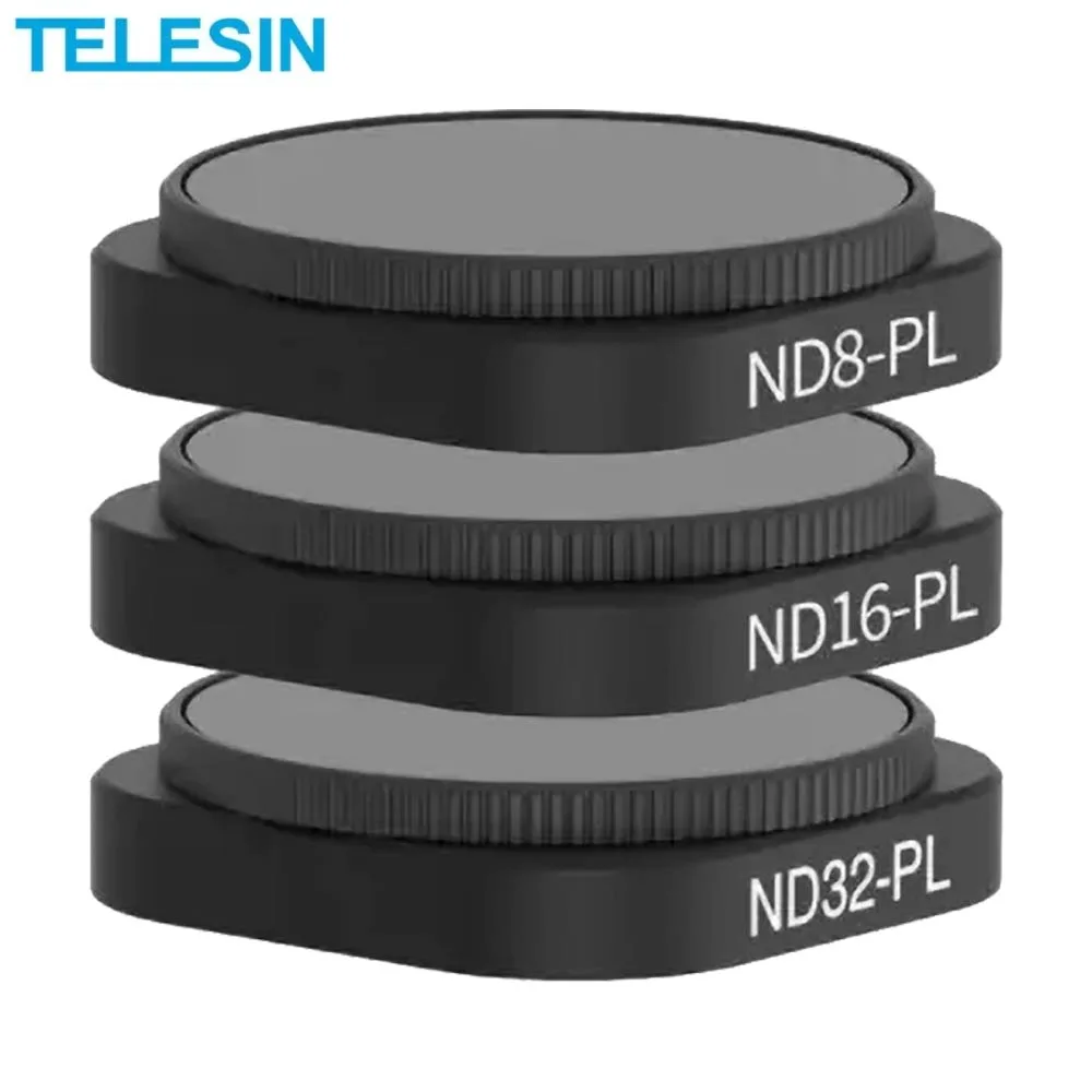 Kit de Filtre Lentille TELESIN pour GoPro 11, 10 & 9 + + + Boitier