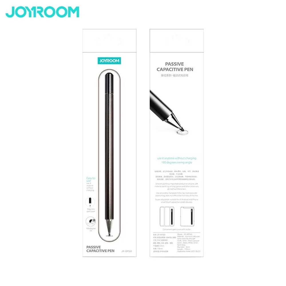 Stylet JOYROOM Excellent Series (Passif) Noir — vue 3