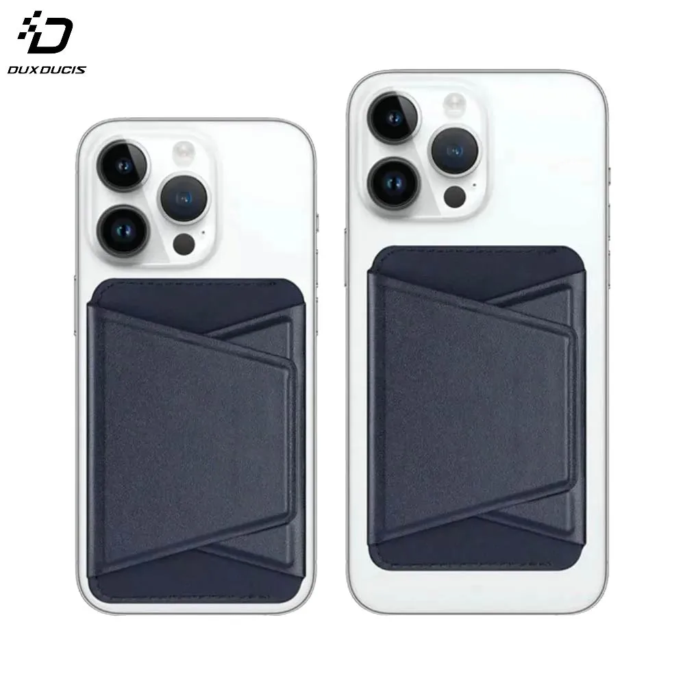 Support pour Smartphone Dux Ducis Magnetic Wallet Stand iPhone 12, 13, 14 & 15 Series avec MagSafe Noir — vue 2