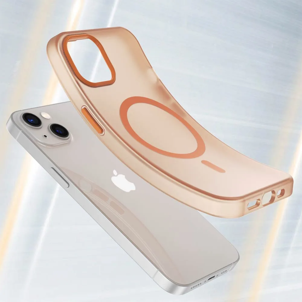 Coque de Protection MagSafe PROTECT pour Apple iPhone 13 Orange
