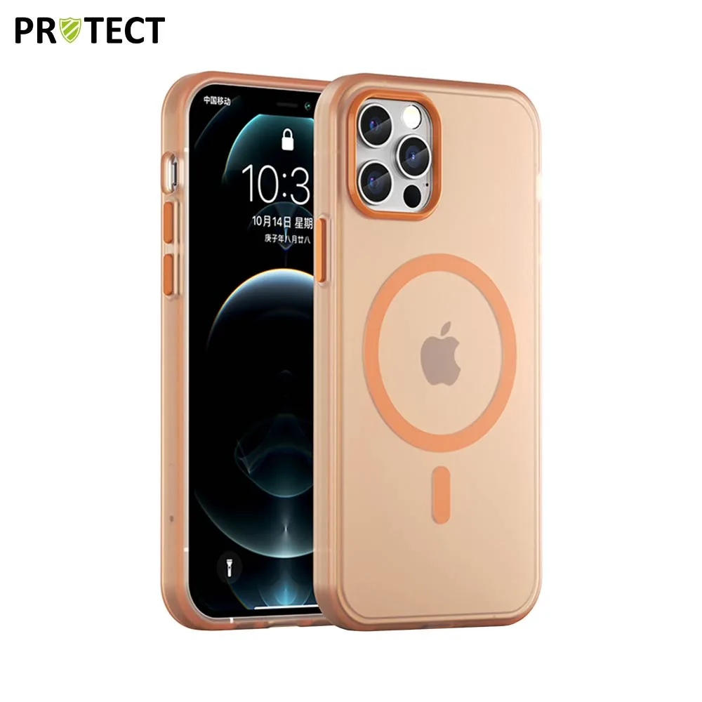 Coque de Protection MagSafe PROTECT pour Apple iPhone 12/iPhone 12 Pro Orange