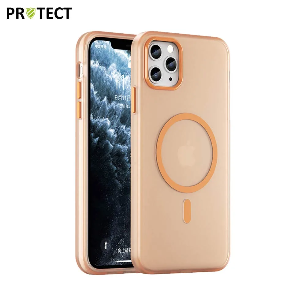 Coque de Protection MagSafe PROTECT pour Apple iPhone 11 Pro Orange