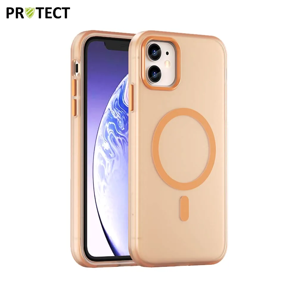 Coque de Protection MagSafe PROTECT pour Apple iPhone 11 Orange