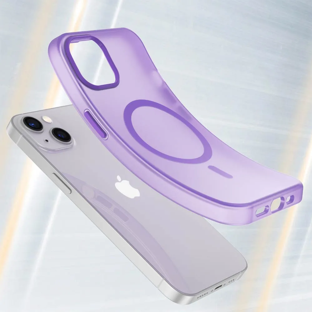 Coque de Protection MagSafe PROTECT pour Apple iPhone 13 Violet Foncé — vue 2