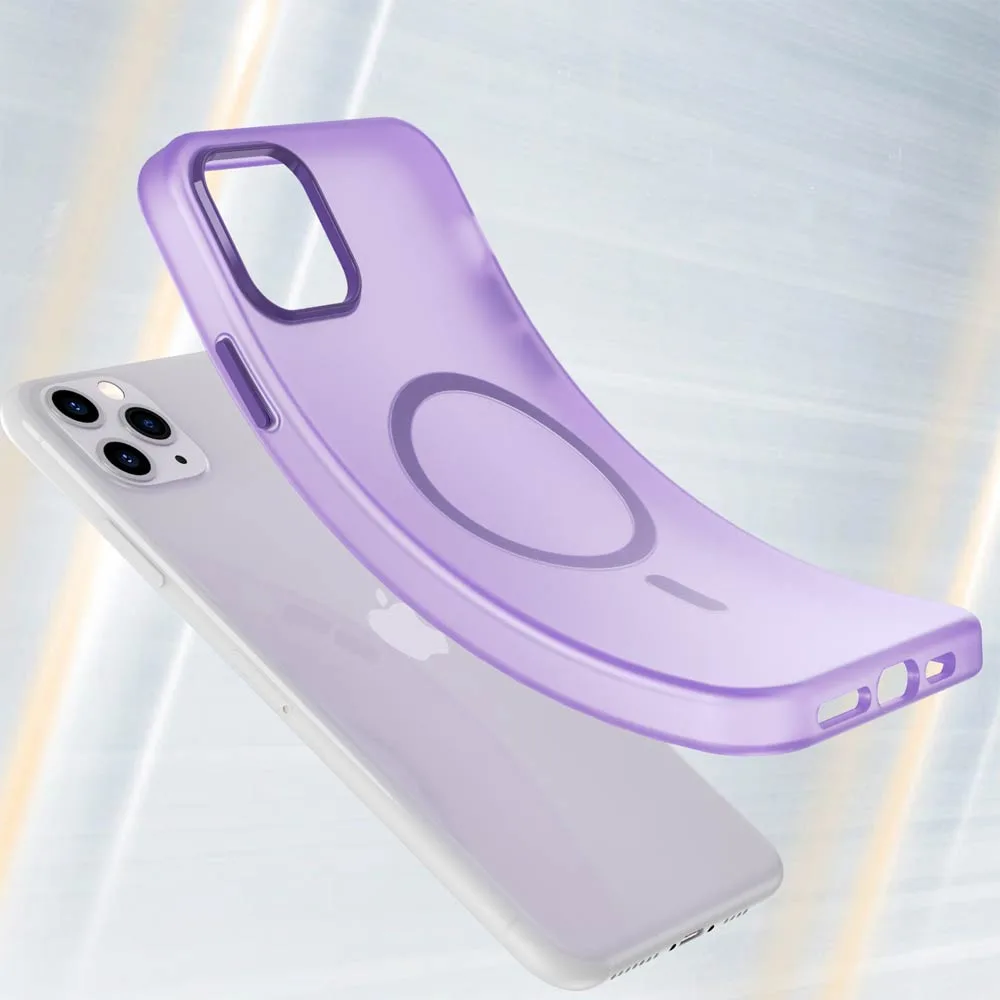 Coque de Protection MagSafe PROTECT pour Apple iPhone 11 Pro Max Violet Foncé — vue 2
