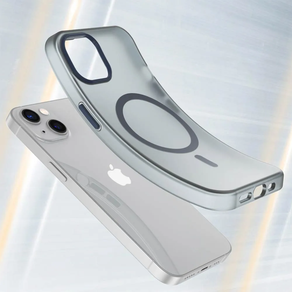 Coque de Protection MagSafe PROTECT pour Apple iPhone 13 Bleu Marine — vue 2