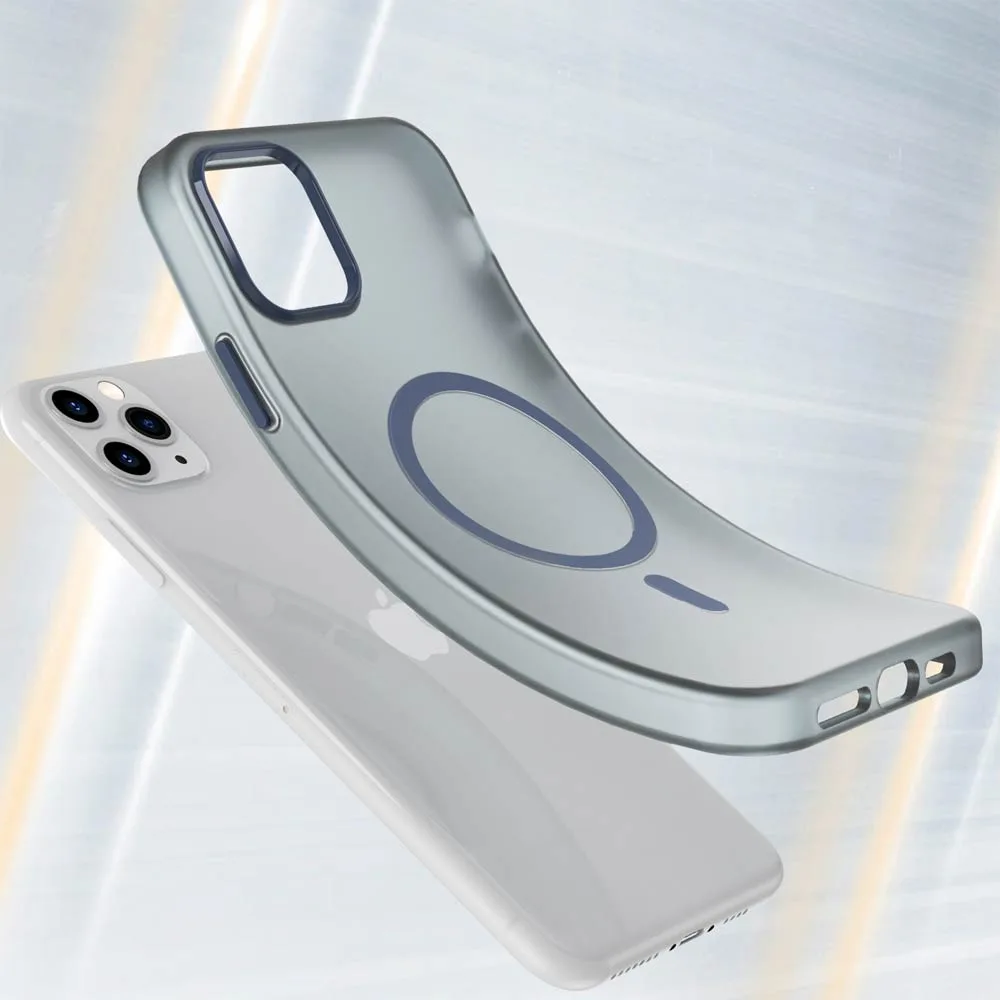 Coque de Protection MagSafe PROTECT pour Apple iPhone 11 Pro Max Bleu Marine — vue 2