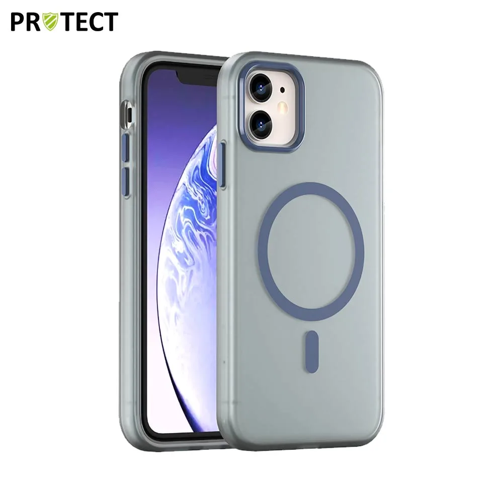 Coque de Protection MagSafe PROTECT pour Apple iPhone 11 Bleu Marine
