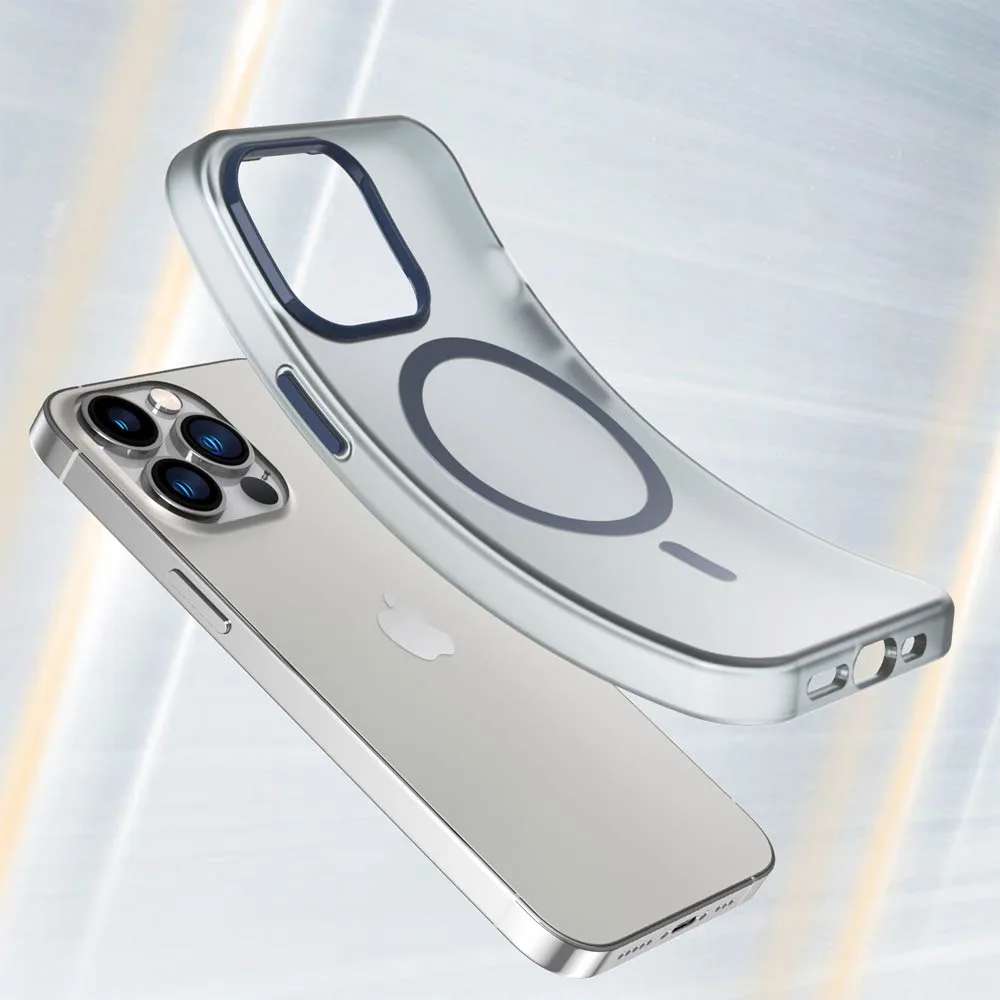 Coque de Protection MagSafe PROTECT pour Apple iPhone 13 Pro Bleu Marine — vue 2