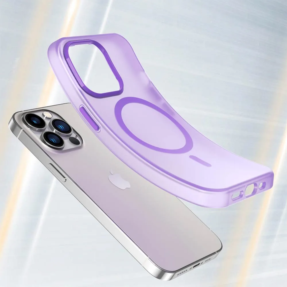 Coque de Protection MagSafe PROTECT pour Apple iPhone 13 Pro Violet Foncé — vue 2