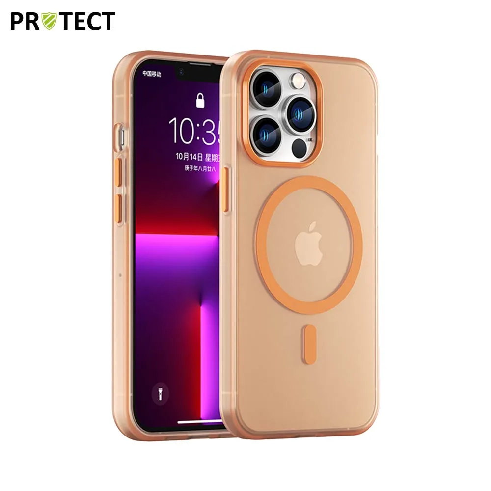 Coque de Protection MagSafe PROTECT pour Apple iPhone 13 Pro Orange
