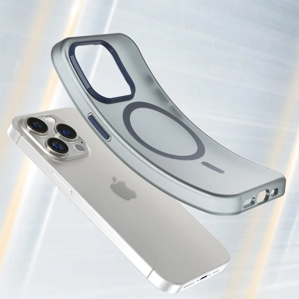 Coque de Protection MagSafe PROTECT pour Apple iPhone 14 Pro Bleu Marine — vue 2