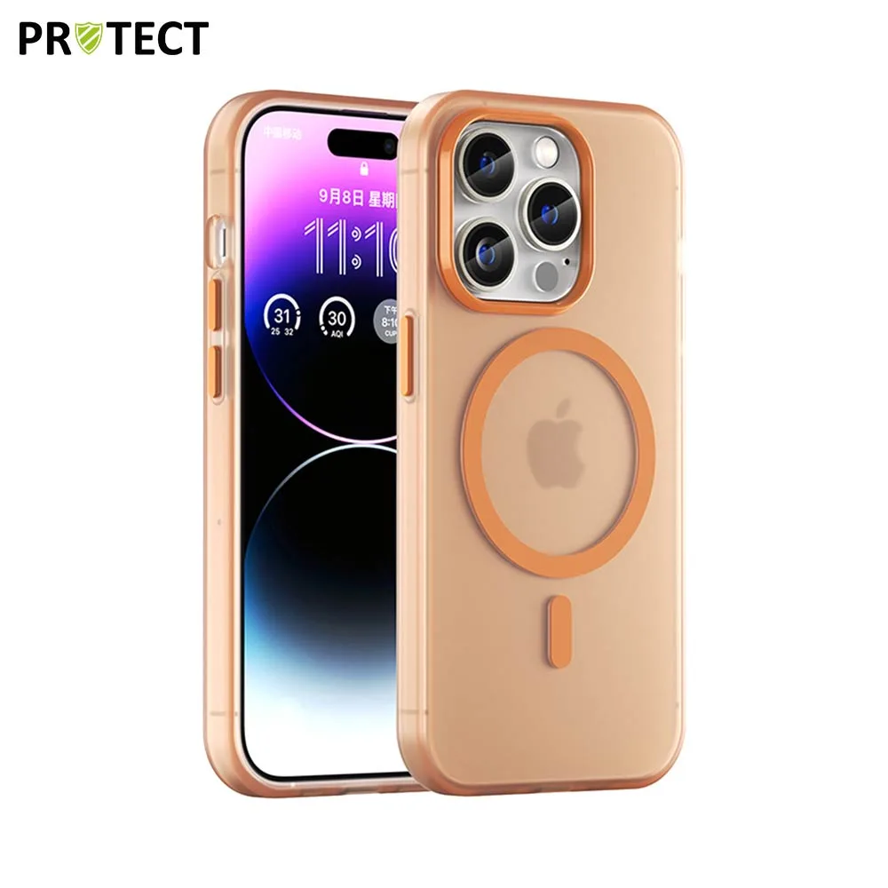 Coque de Protection MagSafe PROTECT pour Apple iPhone 14 Pro Orange