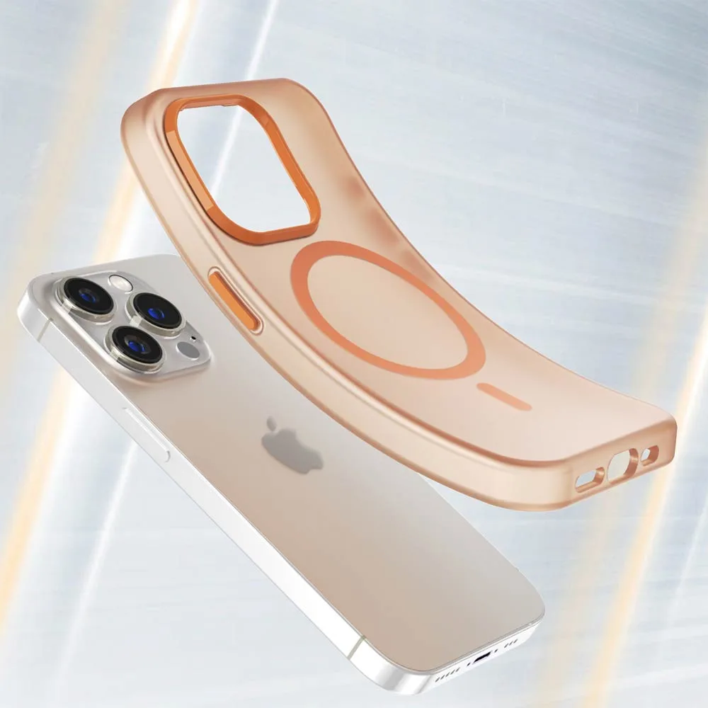 Coque de Protection MagSafe PROTECT pour Apple iPhone 14 Pro Orange — vue 2