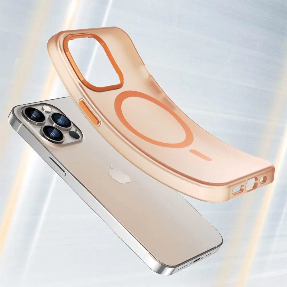 Coque de Protection MagSafe PROTECT pour Apple iPhone 13 Pro Max Orange — vue 2