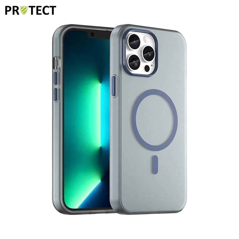 Coque de Protection MagSafe PROTECT pour Apple iPhone 13 Pro Max Bleu Marine