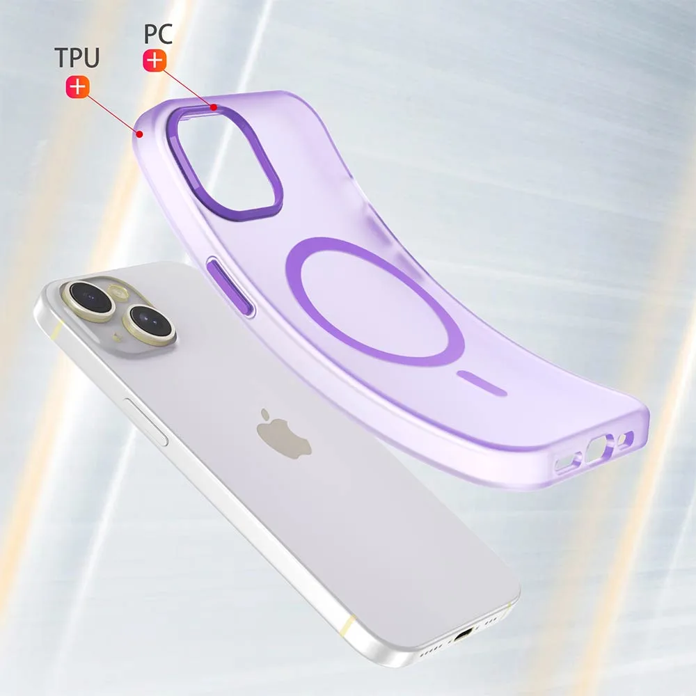 Coque de Protection MagSafe PROTECT pour Apple iPhone 15 Violet Foncé — vue 2