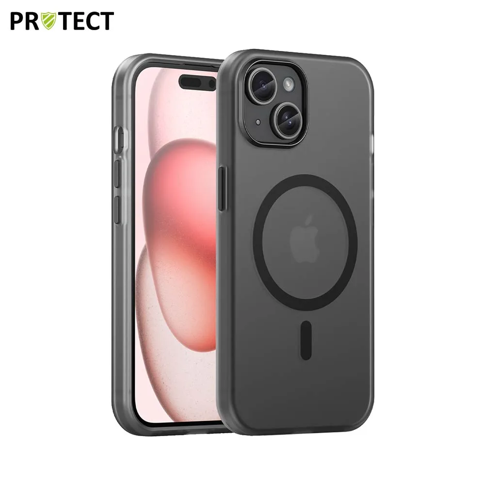 Coque de Protection MagSafe PROTECT pour Apple iPhone 15 Noir — vue 2