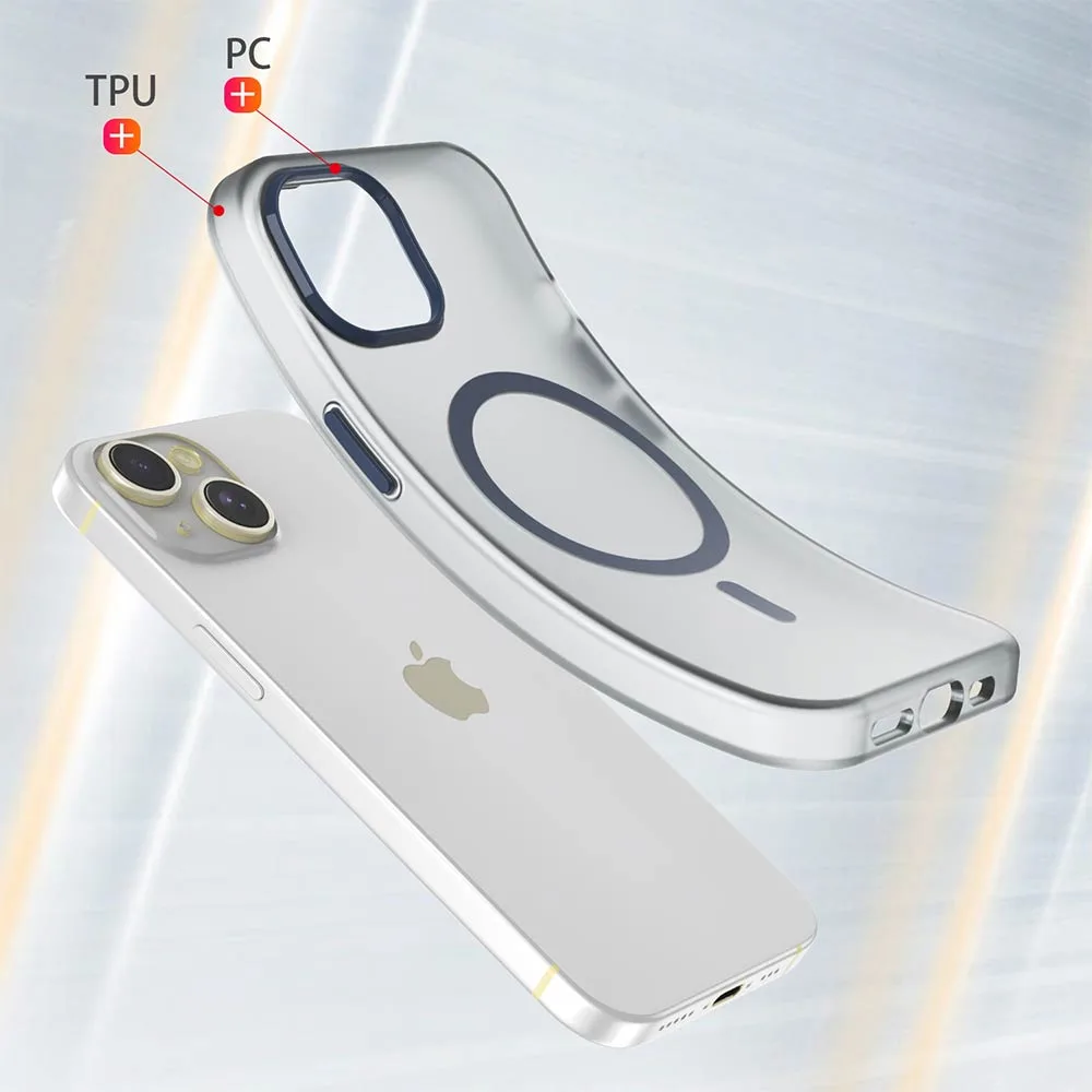 Coque de Protection MagSafe PROTECT pour Apple iPhone 15 Bleu Marine — vue 2