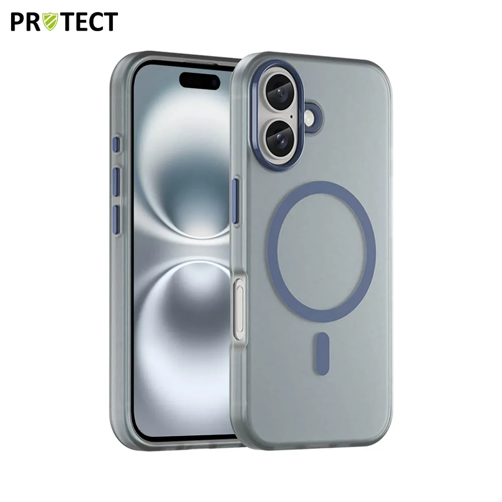 Coque de Protection MagSafe PROTECT pour Apple iPhone 16 Bleu Marine