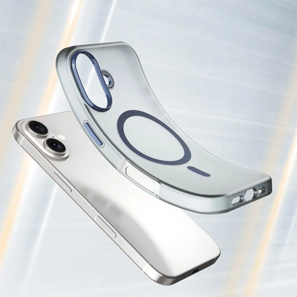 Coque de Protection MagSafe PROTECT pour Apple iPhone 16 Bleu Marine — vue 2