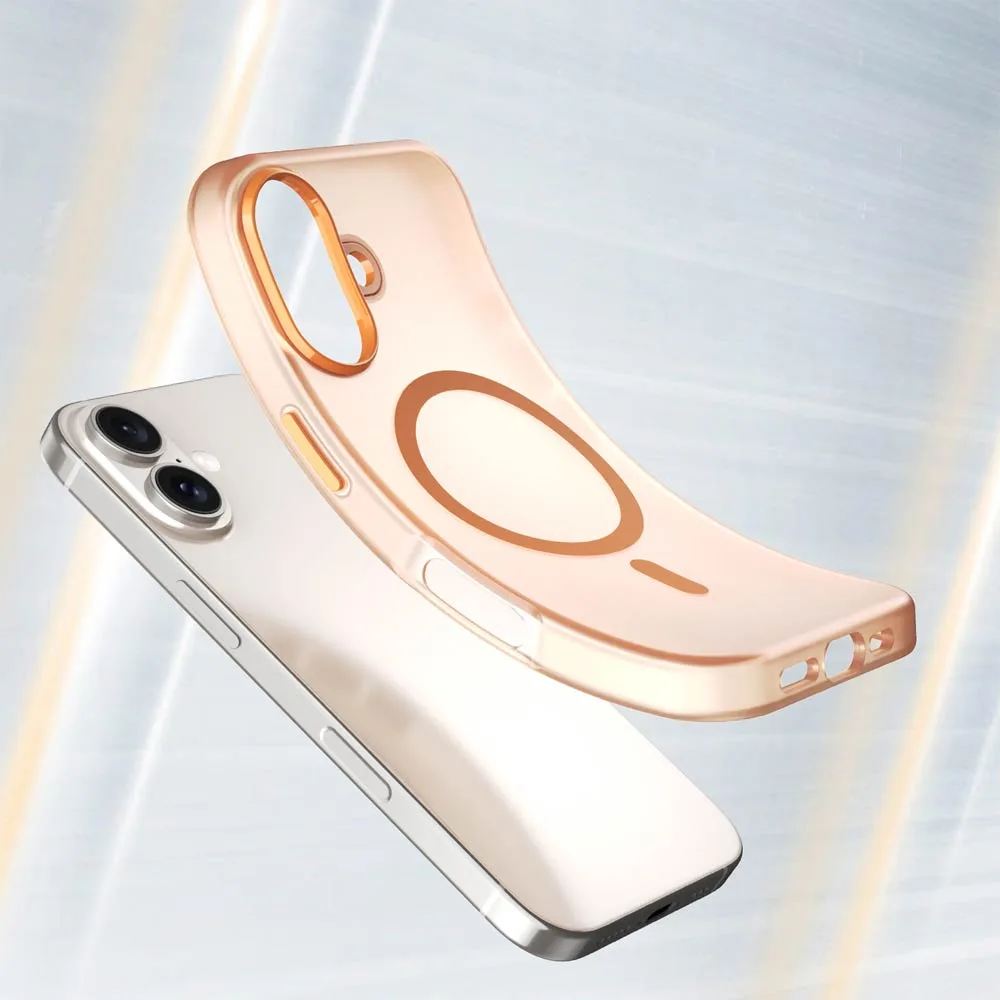 Coque de Protection MagSafe PROTECT pour Apple iPhone 16 Orange — vue 2