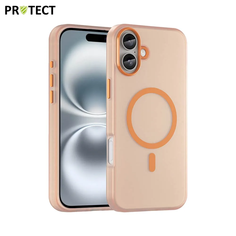 Coque de Protection MagSafe PROTECT pour Apple iPhone 16 Plus Orange